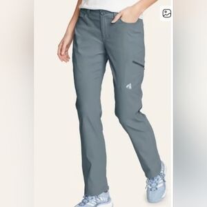 Eddie Bauer Women's Guide Pro Pant Light Grey Size 10